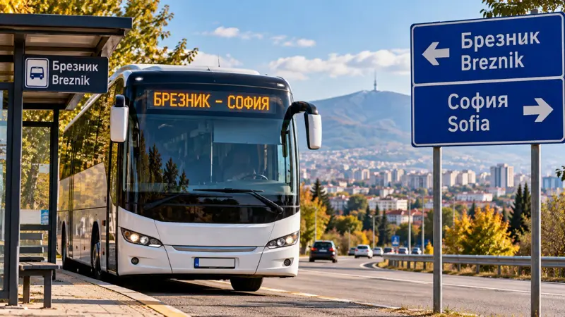 Автобус Брезник – София – разписание и маршрут през Бабица до метростанция Сливница