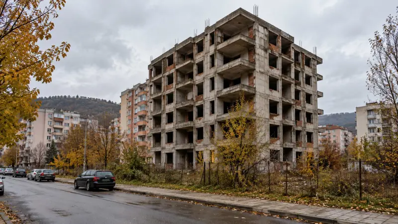 След години проблеми: продадоха недостроения блок в „Хумни дол“ – ще бъде ли съборен?