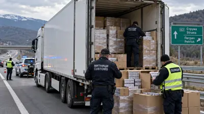 Огромен удар на АМ „Струма“: откриха 480 000 кутии нелегални цигари за над 1,8 млн. евро