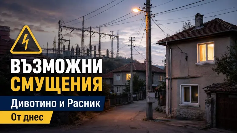 Електрическа подстанция с високоволтови съоръжения