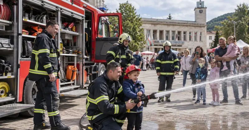 ПОЖАРНИКАРИТЕ ОТВАРЯТ ВРАТИ В ПЕРНИШКО: Демонстрации в Перник, Радомир, Трън, Брезник и Земен