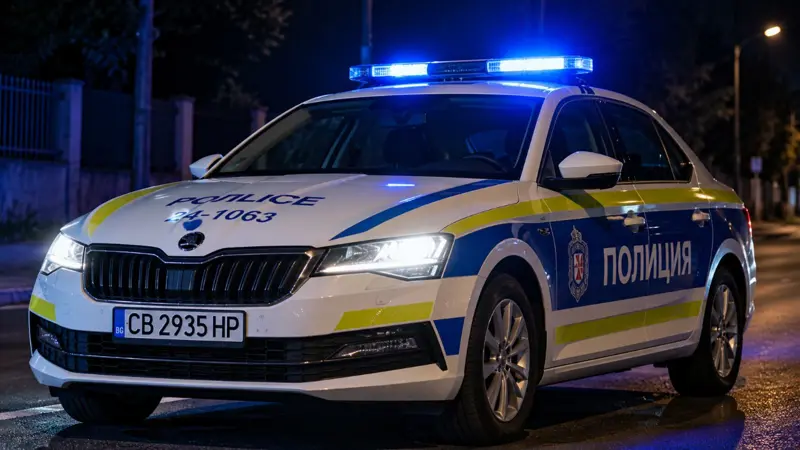 Напрежение в Кочериново: потрошиха полицейска кола след сигнал за силна музика, петима са задържани