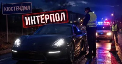 „ПОРШЕ“ И ИНТЕРПОЛ В КЮСТЕНДИЛ: Зад волана откриха мъж, издирван от Скопие
