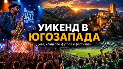 Какво се случва този уикенд в Югозапада: джаз, концерти, футбол и фестивали