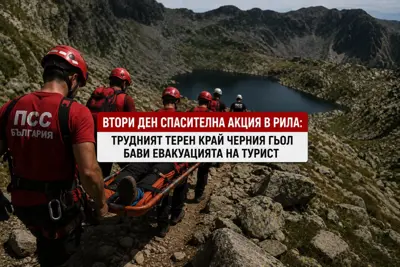 Планински спасители в акция в Рила планина.